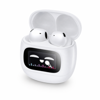 UGREEN HiTune H6 Magic Smart Screen Earbuds 6.0, LDAC Hi-Res, ANC, 6-Mic ENC, 30 Jam Waktu Bermain, 11mm Driver TWS