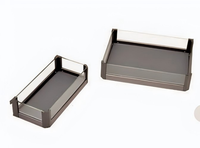 Étagère d'angle magique en acier inoxydable pour armoire de cuisine, organisateur d'angle mort