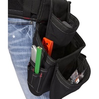 Ceinture porte-outils robuste et imperméable pour jardinage, électricien, charpentier avec bretelles - OEM/ODM disponible, capacité 150 lb
