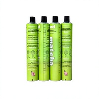 Tube en aluminium pliable, vide, imprimé sur mesure, sans BPA, pour emballage alimentaire (moutarde, mayonnaise), 150 grammes.