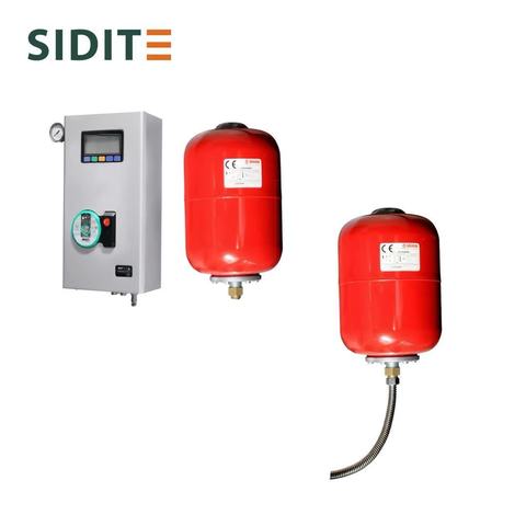 Solar Heating Workstation with Expansion Vessel - 0.025 Thermal Capacity Calculator for Double Heat-Exchanger Systems