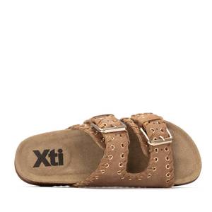 Sandalias Xti para Mujer, Color Camel, Talla 39, Tacón Bajo de 3 cm, Cómodas y Fáciles de Poner - Product Image 5