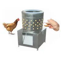 Automatic Chicken Poultry Hair Plucker Feather Plucking Machine