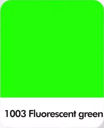 Verde fluorescente