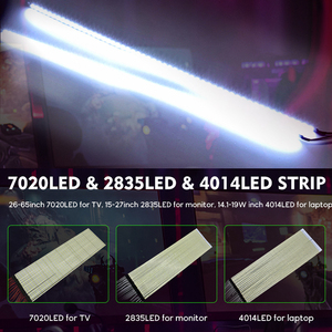 Có thể điều chỉnh độ sáng LED Backlight strip kit 15 ''-27'' LCD Monitor nâng cấp để LED Backlight Monitor 22 ''-24'' bao gồm - Product Image 5