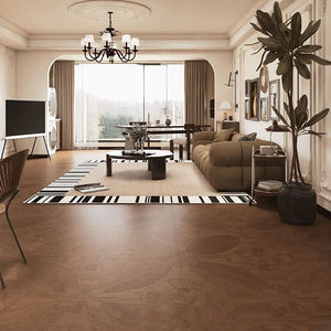 Carrelage en bois à grain <span class=keywords><strong>de</strong></span> bois en forme <span class=keywords><strong>de</strong></span> feuille <span class=keywords><strong>de</strong></span> lotus géométrique 600x1200, carrelage <span class=keywords><strong>de</strong></span> sol en <span class=keywords><strong>parquet</strong></span> à grain <span class=keywords><strong>de</strong></span> bois - Product Image 3