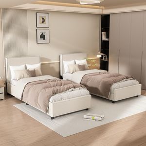 Grosir Pabrik Cina gaya Modern Amerika 2 orang ukuran King Gas pengangkat bingkai tempat tidur Yahudi dengan penyimpanan - Product Image 3