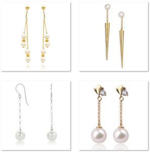 Fornitore di Gioielli con Perle Barocche per <span class=keywords><strong>Distributori</strong></span> Collana in Argento 925 Personalizzabile con Logo Gratuito Supporto FBA Confidenziale - Product Image 4