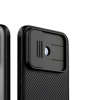 Étui de téléphone Nillkin pour Xiaomi Redmi Note17 Pro avec couverture de caméra coulissante, antichoc, anti-empreintes digitales, coque de protection TPU+PC