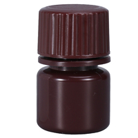 Flacon d'échantillon de laboratoire mini en PP personnalisé de haute qualité, 5 ml, vide, pour réactifs liquides, avec bouchon à vis, conteneur scellable, marquage à chaud, 100 %