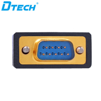 Adaptador Convertidor DTECH USB 2.0 a RS232 de 9 Pines Macho Serial DB9 para Windows 98/98SE/ME/XP/VISTA/WIN7