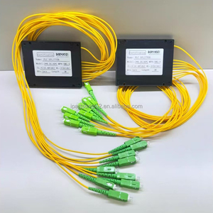 Divisor de Fibra Óptica de Baja Emisión de Humo y Cero Halógenos, Tipo Caja/Cassette, Monomodo SC/APC 1x8 para Redes FTTH PON - Product Image 4