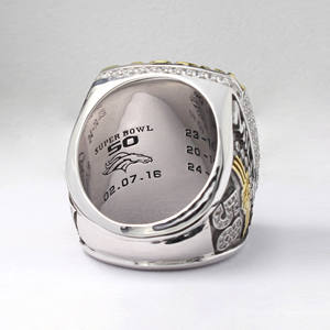 Nfl2015 Broncosdenver Kampioenschap Ringen Custom Kampioenschap Ringen Fan Collectie Sportring Voor Mannen - Product Image 4
