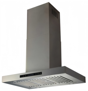 48 Inch 2000m³/hr Stainless Steel HOOD KITCHEN, Remote Control, Touch Sensitive LED Display, 3-Speed with Baffle Filter - Product Image 1