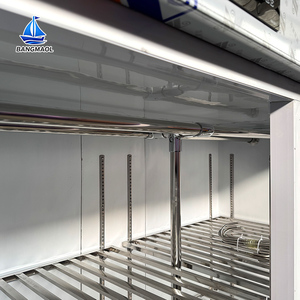 Refrigerador Comercial de Acero Inoxidable para Carne, Enfriador Vertical de Dos Puertas con Puerta de Vidrio, Enfriador para Almacenamiento de Carne Fresca de Res, Cordero y Cerdo - Product Image 5