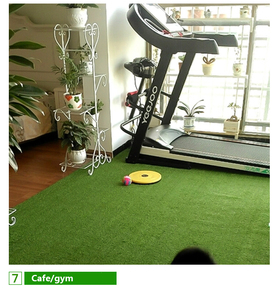 Gazon artificiel D1-30mm pour terrains de football et aires de jeux de maternelle, clôtures de projets et <span class=keywords><strong>tapis</strong></span> d'herbe synthétique - Product Image 5