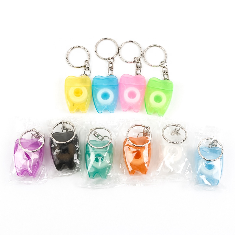 12pcs Resin Tooth & Jaw Keychains – Adorable Dental Key Rings For Bags, Cars, Gifts (Assorted Colors)