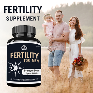 Complément alimentaire OEM Fertilité pour hommes, 60 capsules, favorise la mobilité des spermatozoïdes masculins - Product Image 3