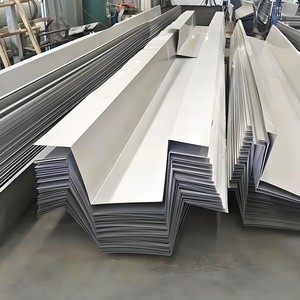 Grondaia <span class=keywords><strong>in</strong></span> acciaio zincato a caldo con canale di bloccaggio per sistema di drenaggio per serre agricole multistruttura - Product Image 2