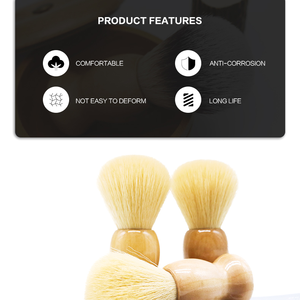 2023 Top Vente Chine JDK Meilleur Cheveux Végétaliens Manche En Bois Blaireau - Product Image 4
