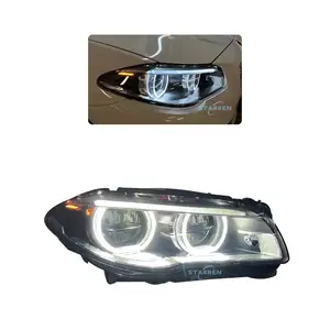 Angel Eye Headlight Kit for Bmw 10-17 F10 Upgrade F18 LED Light Upgrade for 5 Series Angel Eye Laser LED Daytime Running Light