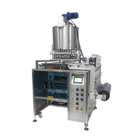 Automatische multi-lane zakjesvuller voor vloeibare ketchup, saus, honing, fruitjam en gelei, verticale stickverpakkingsmachine