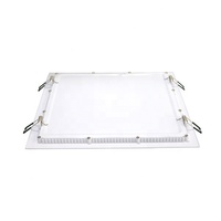 Panel de Luz LED Cuadrado y Redondo de Aluminio Pequeño, Alto CRI 80, 3W 7W 9W 12W 15W 18W 24W, Clasificación IP54, Garantía de 5 Años
