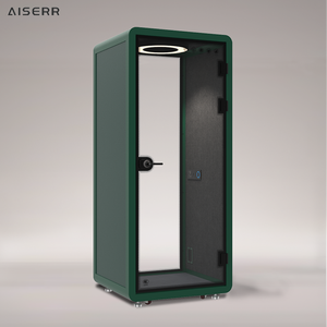 Cabines de bureau insonorisées pour 4 personnes à prix avantageux, cabine téléphonique privée insonorisée, cabine insonorisée portable, pod de réunion de bureau - Product Image 2