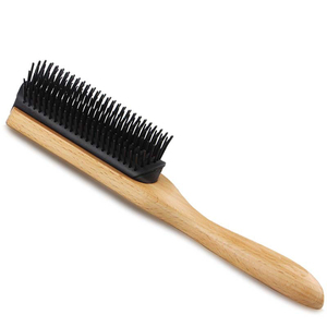 Nouvelle brosse à cheveux en bambou/bois naturel dégradable, style tendance, pour femmes, massage du cuir chevelier - Product Image 6