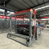 Machine à fabriquer des grillages métalliques pour petits ateliers, cages à animaux, avec moteur certifié CE, équipée d'un PLC, performances stables, sortie fluide