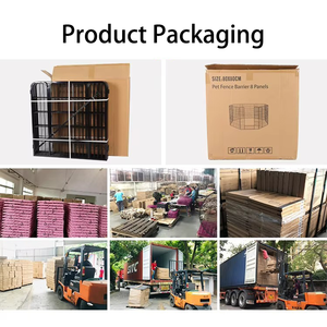 Clôture pour animaux de compagnie en panneaux de grillage soudé robuste, revêtement poudré, certifiée CE ISO, vente en gros directe d'usine, personnalisable avec logo et dimensions OEM - Product Image 6