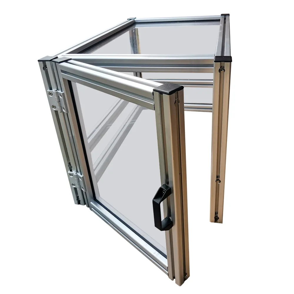 Custom aluminum profile rack aluminium assembly line frame 3030 aluminum cabinet DIY