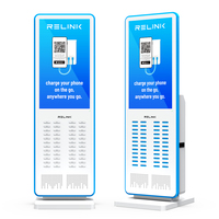 Estación de Carga de Baterías Externas para Celulares con 48 Ranuras, Alquiler de Power Bank Compartido