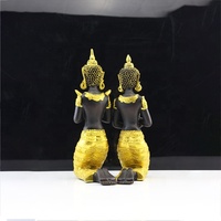 Moulages décoratifs de bouddha, résine, pour Temple bouddhiste, vente en gros