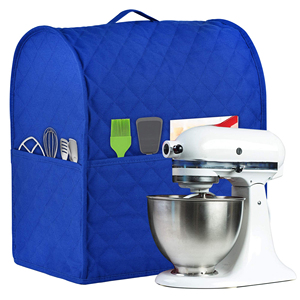 Housse anti-poussière pour batteur sur socle avec 3 poches, compatible avec les batteurs KitchenAid à tête inclinable, nettoyage facile - Product Image 1