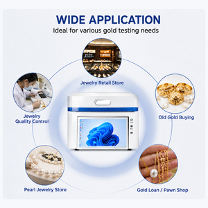 เครื่องทดสอบทองคำแบบตั้งโต๊ะ XRF สำหรับร้านขายเครื่องประดับ ร้านจำนำ รับซื้อทองเก่า และตรวจสอบคุณภาพโลหะมีค่า - Product Image 5