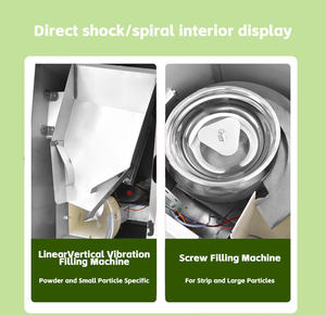 Máquina Envasadora de Polvo y Granulados de Acero Inoxidable de 220V, 5-500g, para Alimentos a Granel, Bolsas de Plástico y Papel, Llenado de Películas, Nuevo Título - Product Image 5