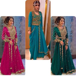 เปิดตัวคอลเลคชั่นใหม่นักออกแบบเย็บปักถักร้อยหนักและลำดับหนัก5มม. งานด้วยมือหิน lehenga choli กับ dupatta - Product Image 1
