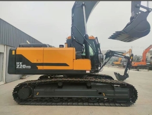 Excavadora de orugas multifunción coreana original usada Hyundai HX220 de alta eficiencia Hyundai 225LC 220LC en buenas condiciones a la venta - Product Image 4