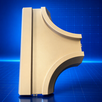 Plaques en aluminium hyperboliques découpées au laser sur mesure, surfaces incurvées irrégulières, modernes, résistantes au feu, anti-UV, résistantes aux intempéries pour