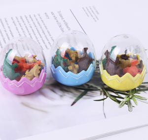 Çocuklar için hayvan silgi dinozor 3D bulmaca silgi toplu Mini yumurta <span class=keywords><strong>Dino</strong></span> oyuncaklar çocuklar için öğrenciler sınıf ödüller parti hediyeler yanadır - Product Image 4