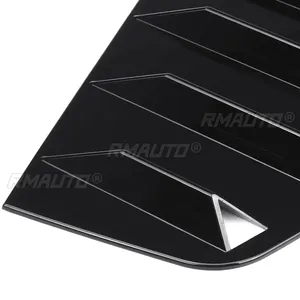 2x Car Side Rear <b>Window</b> Louver Shutter <b>Cover</b> for VW for Volkswagen Golf 6 MK6 GTI R 2010-2014 Rear Quarter Panel <b>Window</b> - Product Image 6