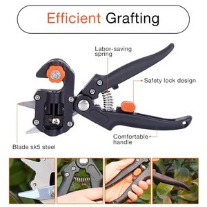 Outils de jardinage professionnels pour l'agriculture, sécateurs pour greffage, ciseaux pour la vaccination des arbres fruitiers, couteau de taille et de coupe - Product Image 4