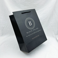 Bolsas de Papel para Compras Personalizadas, Reciclables y Biodegradables, Bolsas de Papel de Regalo de Lujo con su Propio Logotipo para Pequeñas Empresas