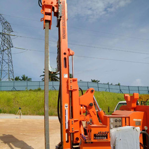 Pengemudi Pos Hidrolik, Instalasi Tumpukan Pertanian PV Tenaga Surya - Product Image 4