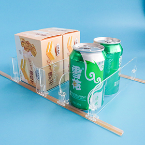 Séparateur d'étagère acrylique transparent personnalisé Separadores bibliothèque étagère en acrylique pour canettes - Product Image 6