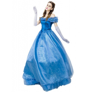Abito <span class=keywords><strong>da</strong></span> <span class=keywords><strong>Principessa</strong></span> per <span class=keywords><strong>Donna</strong></span> Adulta, <span class=keywords><strong>Costume</strong></span> per Cosplay, Vestito Elegante - Product Image 2