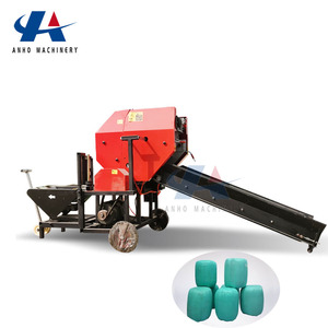 Enrouleuse de balles rondes robuste, machine complète d'emballage et de conditionnement d'ensilage pour l'alimentation du bétail agricole - Product Image 4