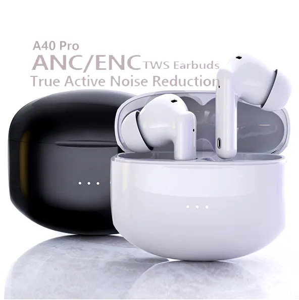 ANC ENC Type C Hands Free Earbuds Tws Earphone Wireless Headset In-ear Game Headphone Earphones for Apple iPhone Samsung Lenovo