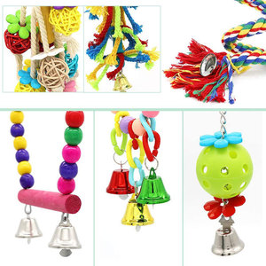Bird <strong>Toy</strong> Set Bird Supplies Suspension Bridge <strong>Parrot</strong> Chewing <strong>Toy</strong> Swing Cross-Border Exclusive <strong>Parrot</strong> <strong>Toy</strong> Model T022 Round - Product Image 4